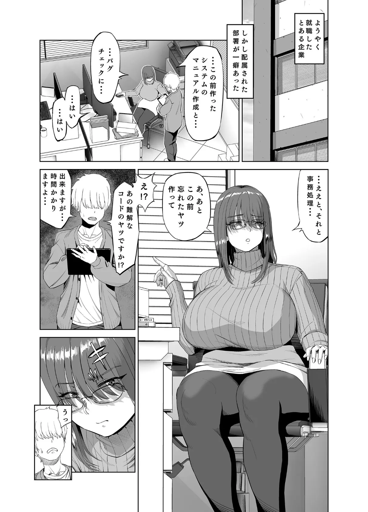 先輩のストレス解消 3ページ