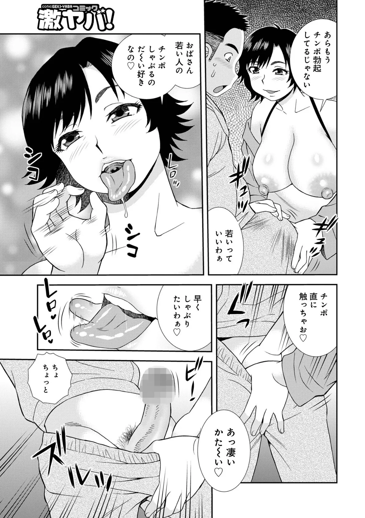 誰でもヤラせるおばさん 3ページ
