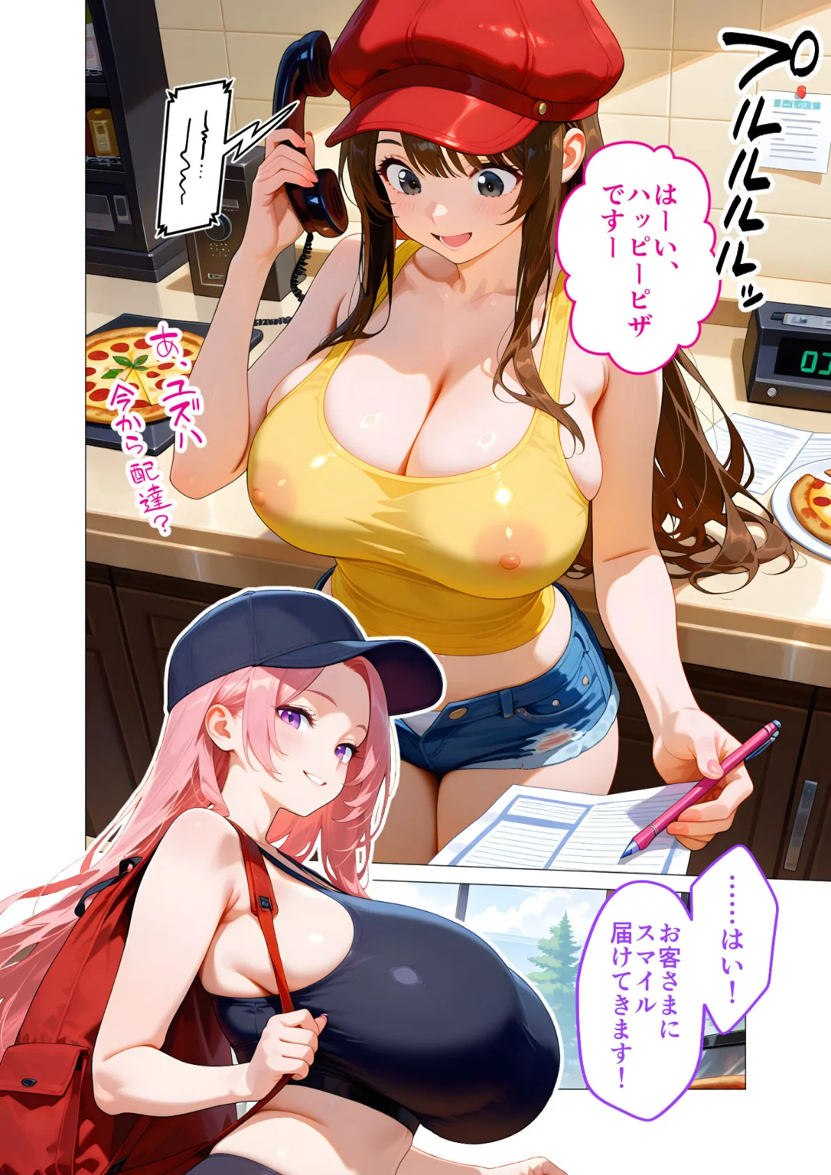 BiXXX Delivery 第4巻 〜どすけべ配達員のセックスデリ〜 モザイク版 7ページ