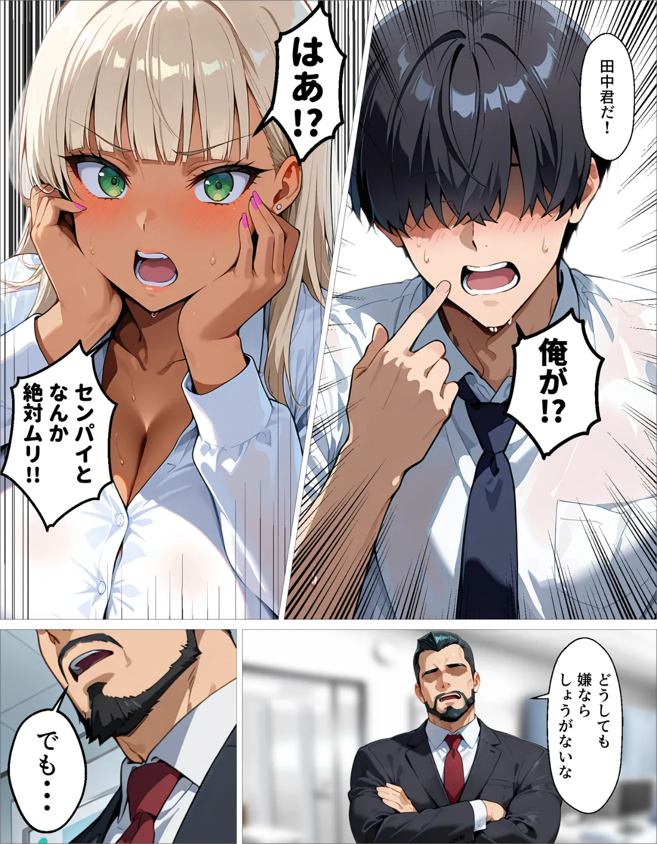 新卒の黒ギャルが「きも…」って言いながら搾精してくれる話（1） 14ページ