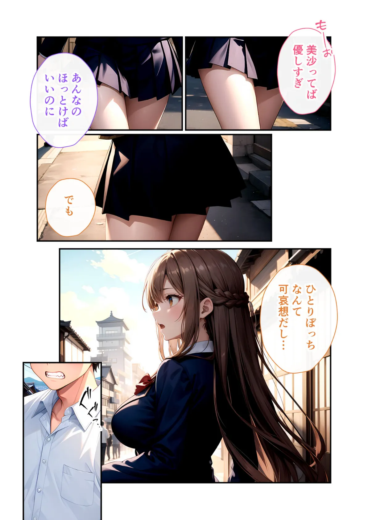 陰キャの僕、透視の力を手に入れる。第十話 〜オタクに優しい委員長への理不尽な仕返し〜 モザイク版 9ページ