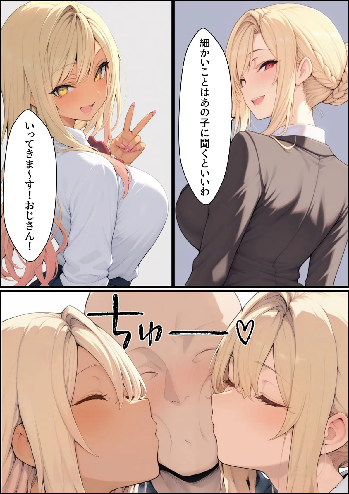 一獲千女 〜女が当たる宝くじで一等を当てた男〜 【美人ギャル親子編】 （1） モザイク版 6ページ