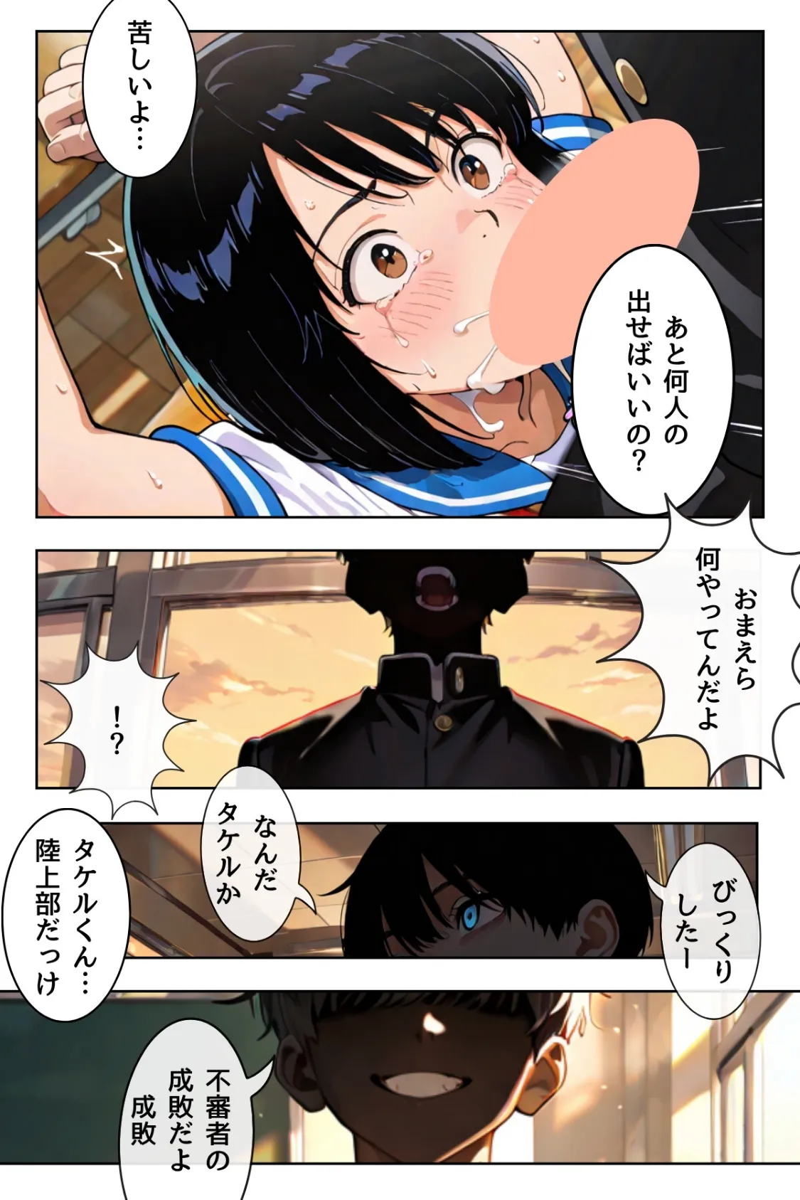 あの娘はどうせわからないから-顔が認識できない紗栄子の不幸-04 5ページ