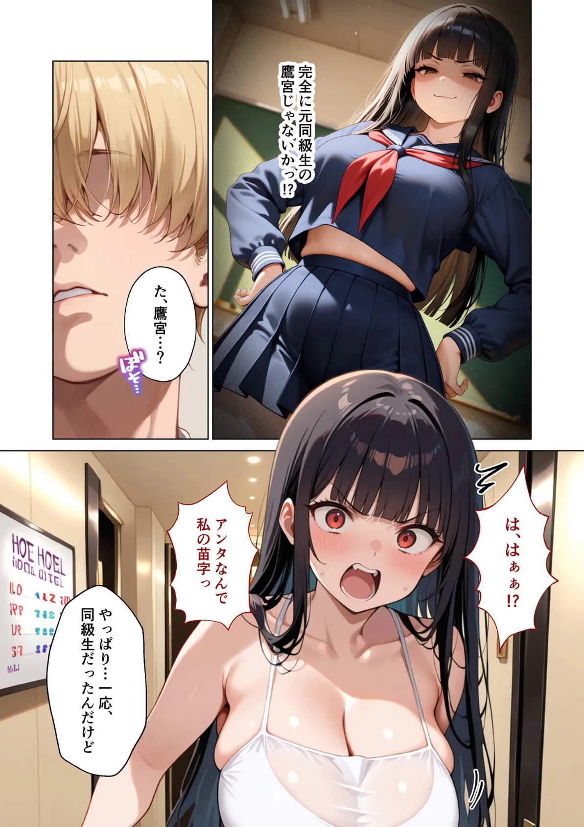 マッチング型純愛風俗店「レッドリンク」 第7話 〜没落令嬢でも愛してくれますか？〜 モザイク版 9ページ