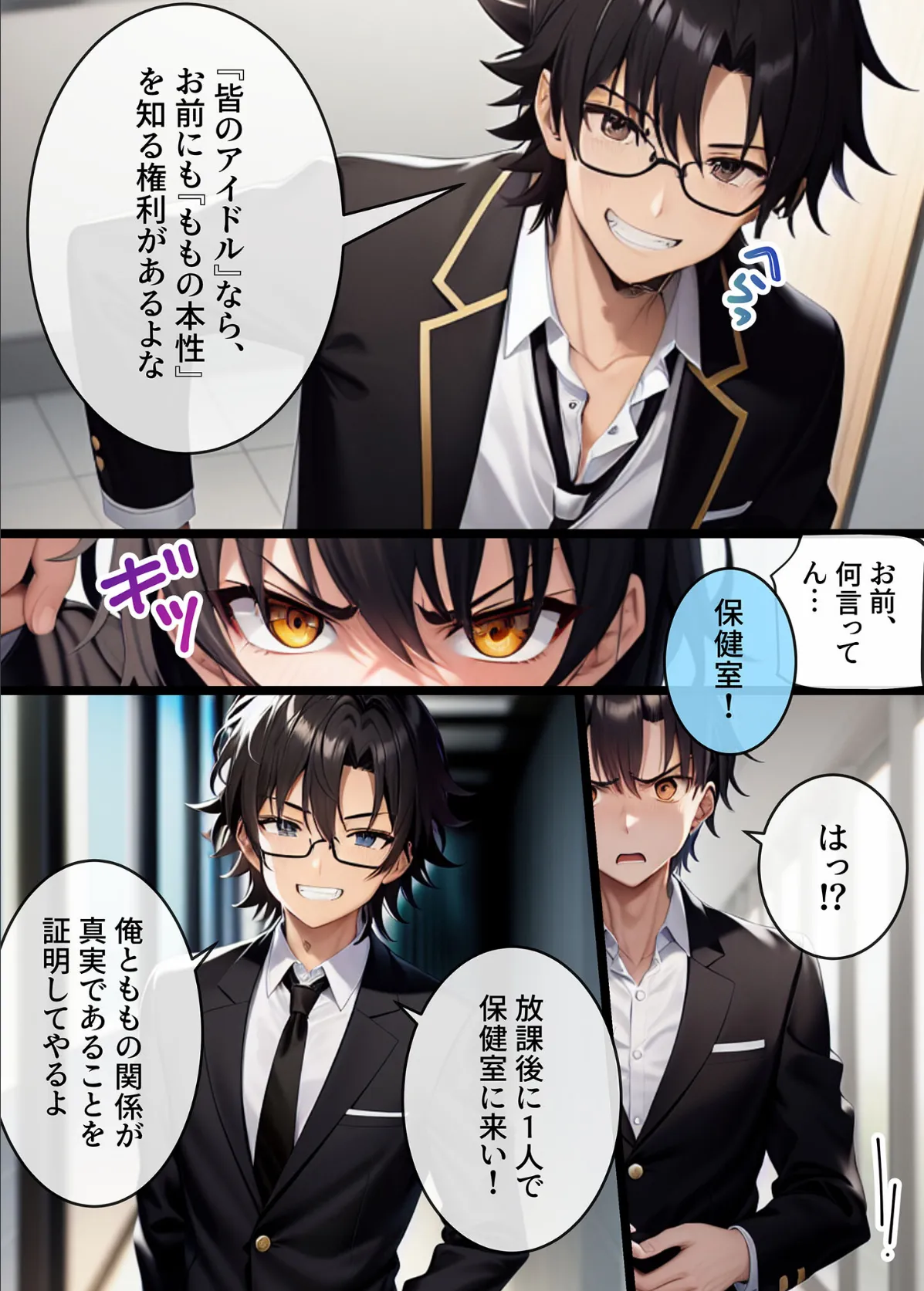 推しと繋がりたかっただけなのに2〜メス堕ちした人気●●アイドルに絶望したので寝取らせてみたら独占欲が湧いてきちゃったので再びボクのモノにしてあまあま両想いえっちします モザイク版 8ページ