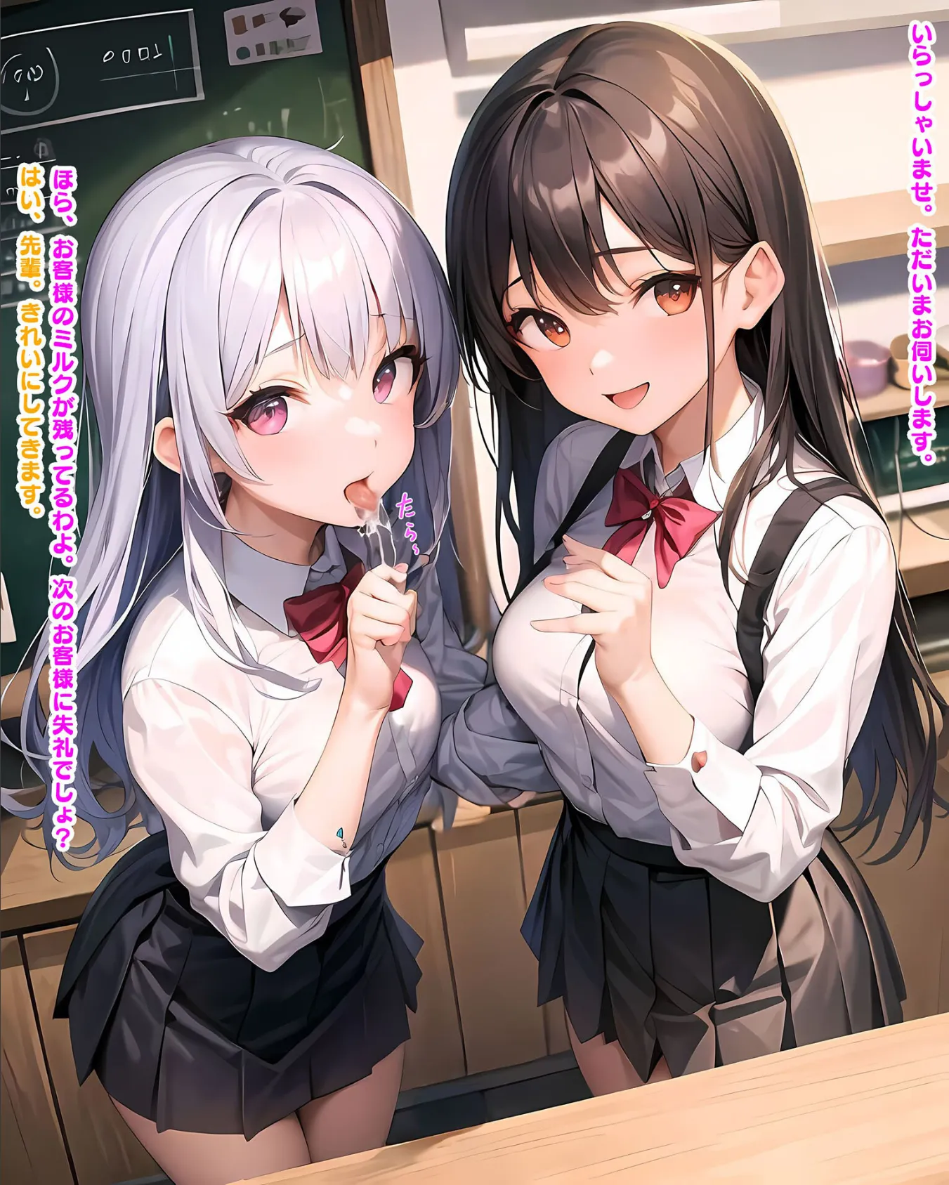 あなたの街のミルキングカフェ モザイク版 4ページ