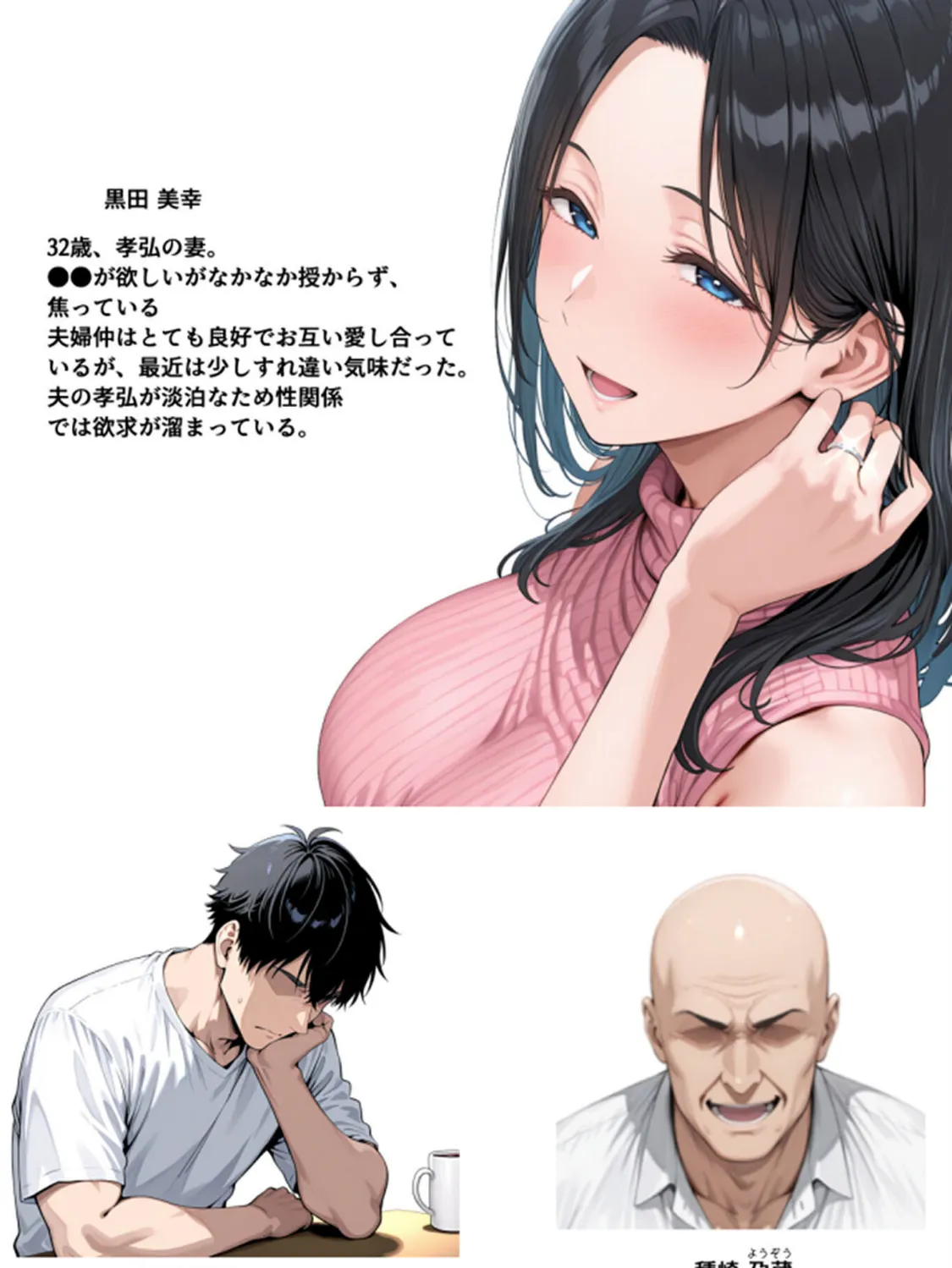 ●●を欲しがる俺の妻がなぜかドスケベ巫女服でNTRれた件 モザイク版 3ページ