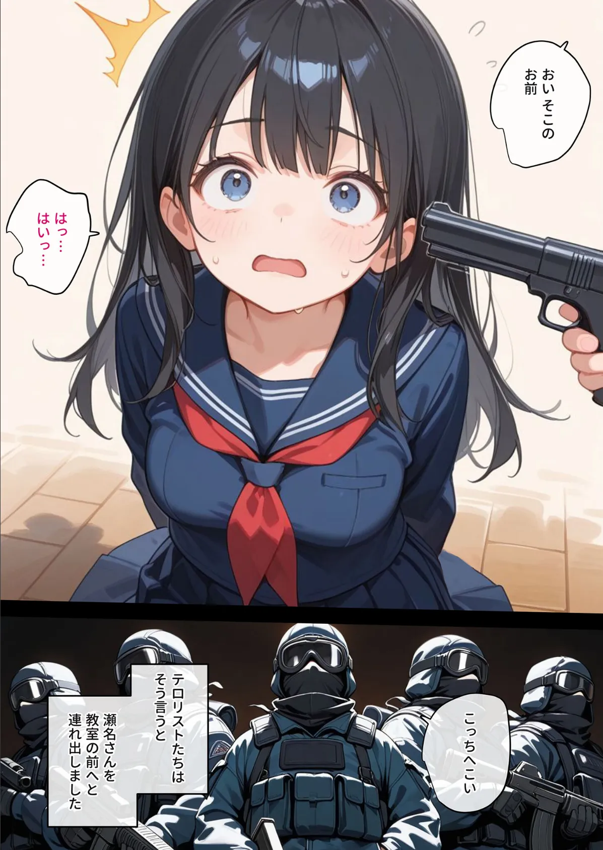 学園を占拠したテロリストがド変態だったら モザイク版 7ページ