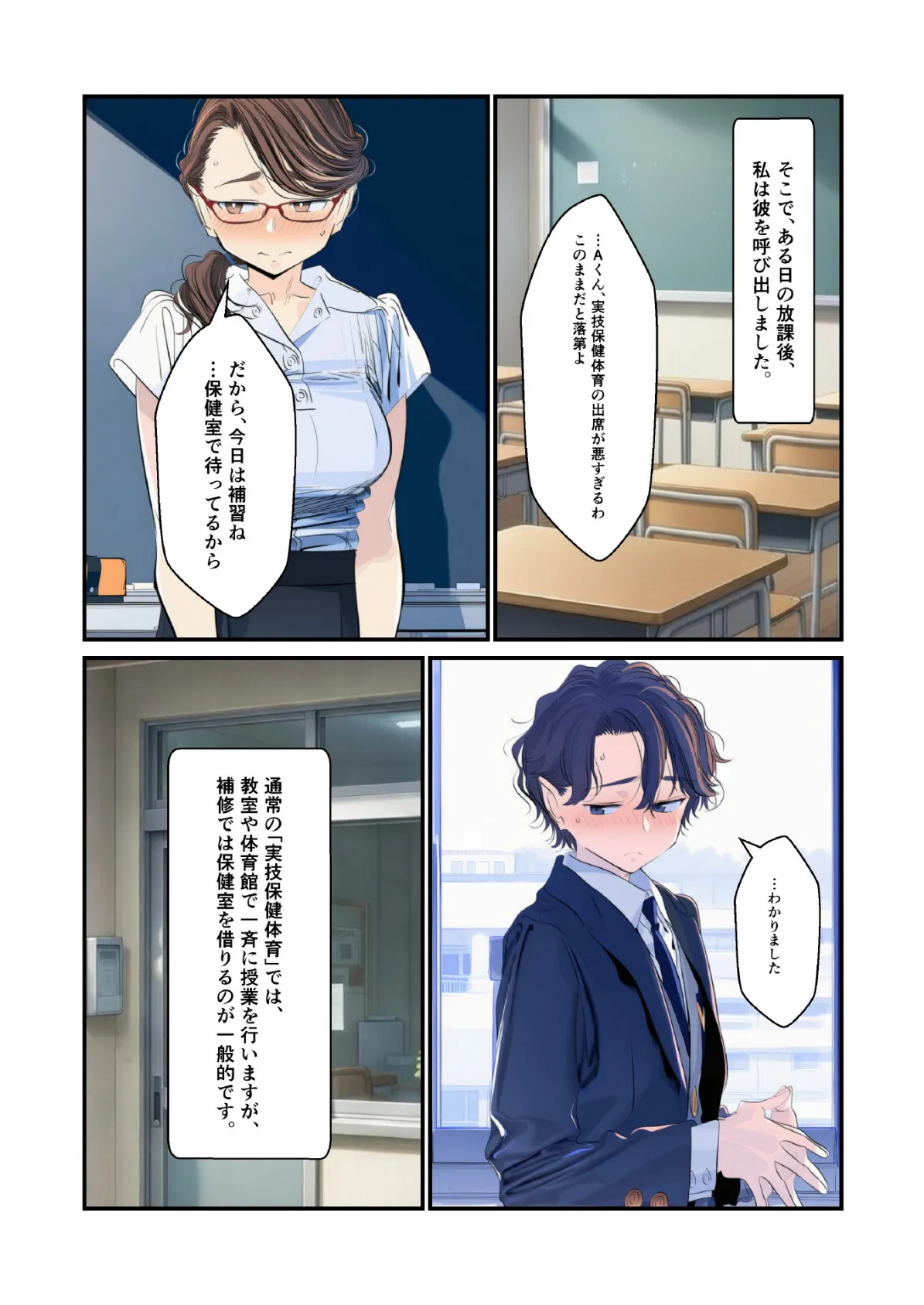 実技保健体育4 6ページ