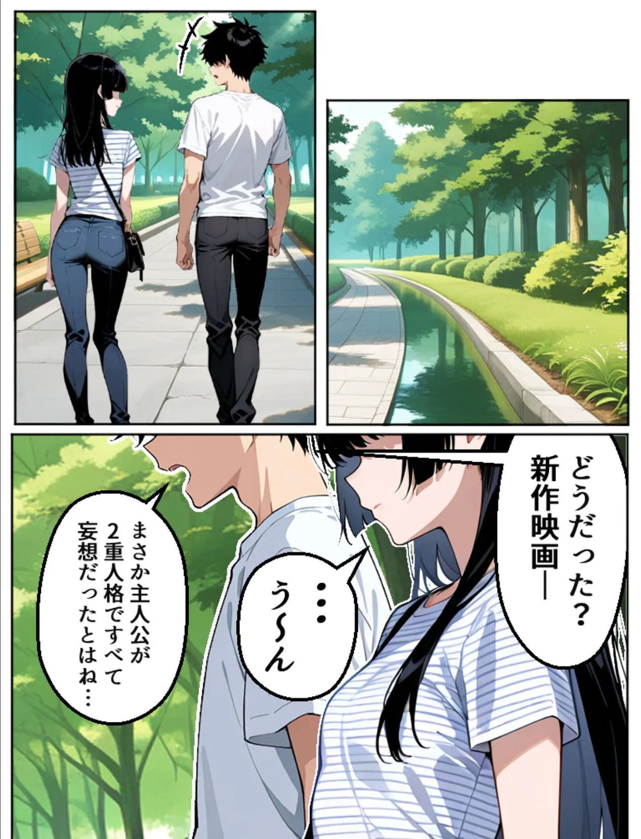 【沼らせ妻】距離感バグった人妻に沼らされる男の話【単話】（2） モザイク版 8ページ