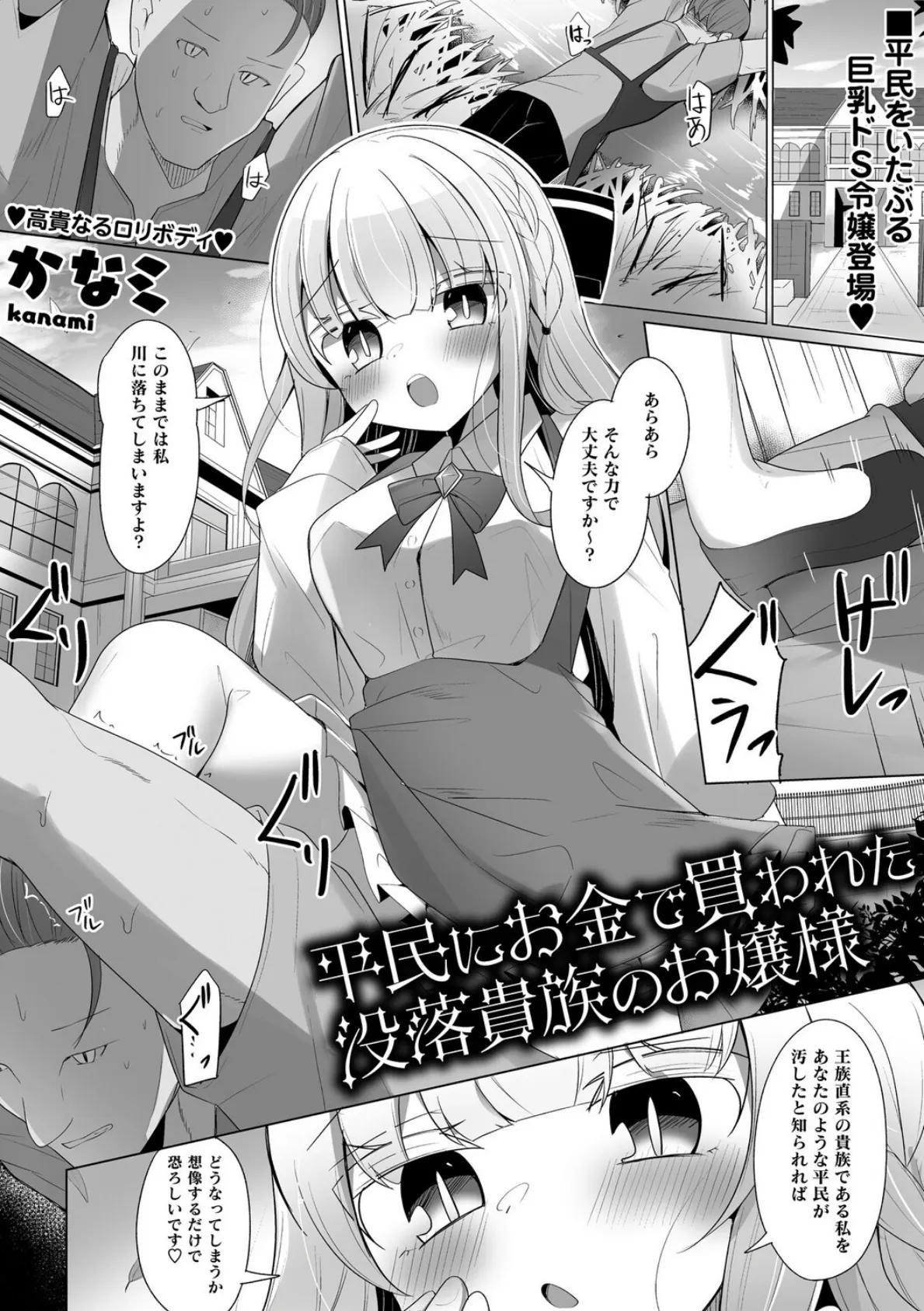 平民にお金で買われた没落貴族のお嬢様